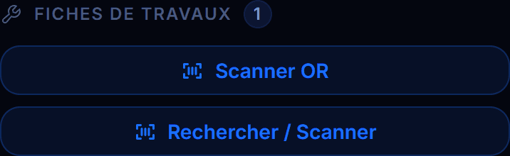 5. Recherche et scan dans l’espace atelier LIVO